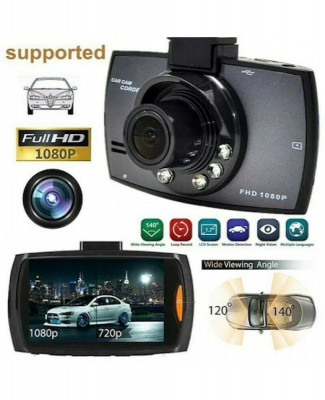 CAMERA AUTO HD DVR CAMCORDER, 2.7&amp;quot; INCH, NIGHT VISION, NEGRU foto