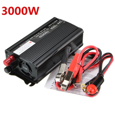 INVERTOR AUTO DE PUTERE MARE 3000 WATT,AUTO SAU SISTEME SOLARE,DIN 12V IN 220V ! foto