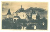 2484 - BIERTAN, Sibiu, Fortress - old postcard, real PHOTO - unused - 1936, Necirculata, Fotografie