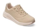 Pantofi sport Skechers UNO LITE 2 Dama Nude Piele Ecologica Memory Foam