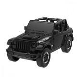 Masinuta Rastar, Jeep Wrangler Rubicon, Negru, 1:43