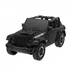 Masinuta Rastar, Jeep Wrangler Rubicon, Negru, 1:43