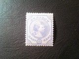 Timbru Curacao , colonie olandeza 1892 Printesa Wilhelmina , 10c sarniera, Nestampilat