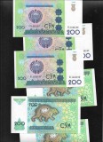 Uzbekistan 200 sum 1997 unc pret pe bucata