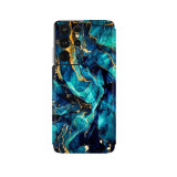 Cumpara ieftin Folie Skin Compatibila cu Samsung Galaxy S21 Ultra Wrap Skin Printing Sticker Marble Blue, Oem