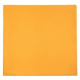 Fată de pernă decorativă, 59x59 cm, galben muștar, două fețe, cu fermoar, CMCLASS