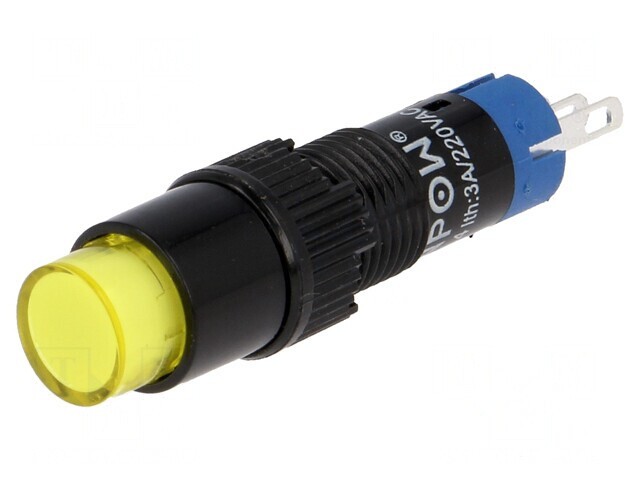 Comutator apăsare 2 poziții SPDT 0,5A 250VAC IP40