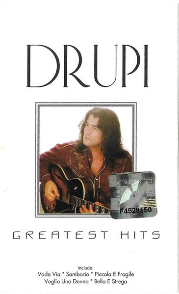 Casetă audio Drupi &ndash; Greatest Hits, originală