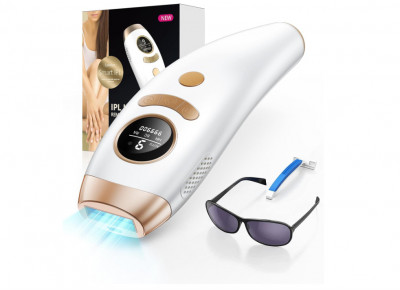 Epilator IPL cu Laser AMINZER, Functie 3 in 1, 9 nivele de energie - RESIGILAT foto