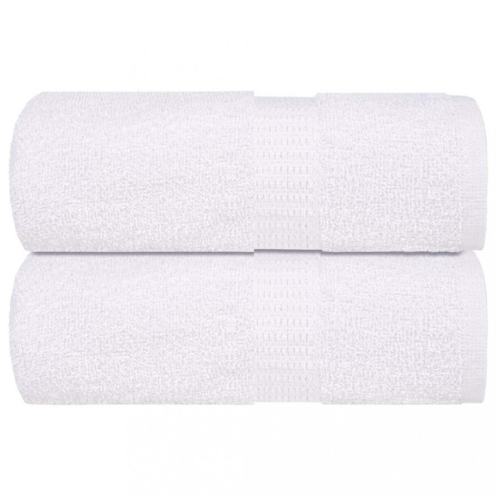 Gossi prosoape cu sapun 2 buc alb 30x30 cm 360 g/m2 100% bumbac