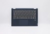 Carcasa superioara cu tastatura palmrest Laptop, Lenovo, IdeaPad C340-14API Type 81N6, 5CB0U42246, AP2GA000C20, cu slot fingerprint, iluminata, albast