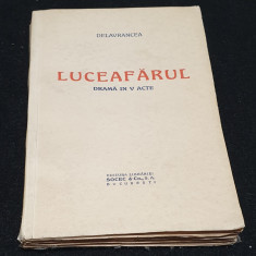 Carte de Colectie anii 1930 Ed Socec - LUCEAFARUL drama in V acte - Delavrancea