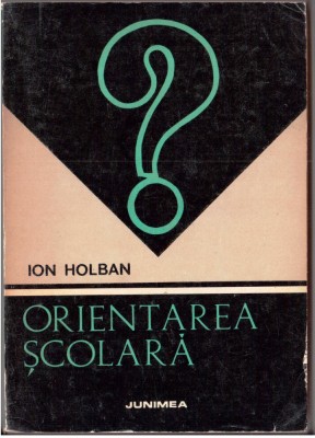 orientarea scolara de ion holban foto