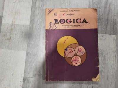 Logica.Manual pentru clasa a IX-a,licee si clasa a XI -a ,scoli normale de Petre Bieltz foto