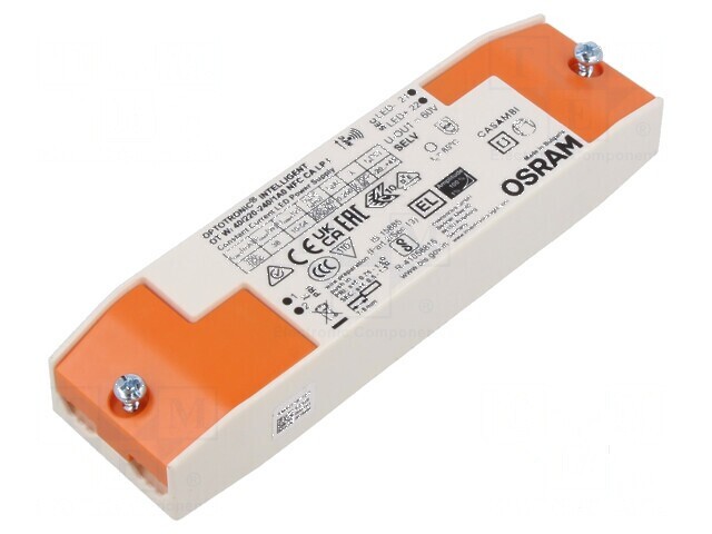 Alimentator pulsatoriu LED 38W 10&divide;54VDC 350mA&divide;1,05A IP20