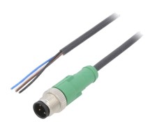 Cablu PHOENIX CONTACT M12 4 pini drept 5m pentru senzori și automatizări