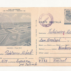 RF28 -Carte Postala- Craiova, piata garii, circulata 1976
