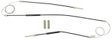 Set cabluri reparatie macara usa Volkswagen Golf 3 (1h) 08.1991-04.1999 Modele Cu 3 Usi; Vento (1h2/1h5/1hm), 01.1992-10.1998, fata, Stanga
