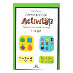 Cartea mea de activiatati 4-5 ani - Mara Neacsu