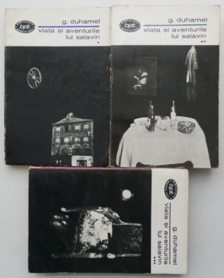 Viata si aventurile lui Salavin (3 volume) &amp;ndash; Georges Duhamel foto