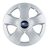 Set 4 Capace Roti 14 inchi (R14) Bis Gri-Negru, Compatibile Cu Subaru, Autohelix MSA