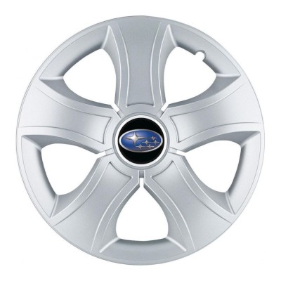 Set 4 Capace Roti 16 inchi (R16) Bis Gri, Compatibile Cu Subaru foto