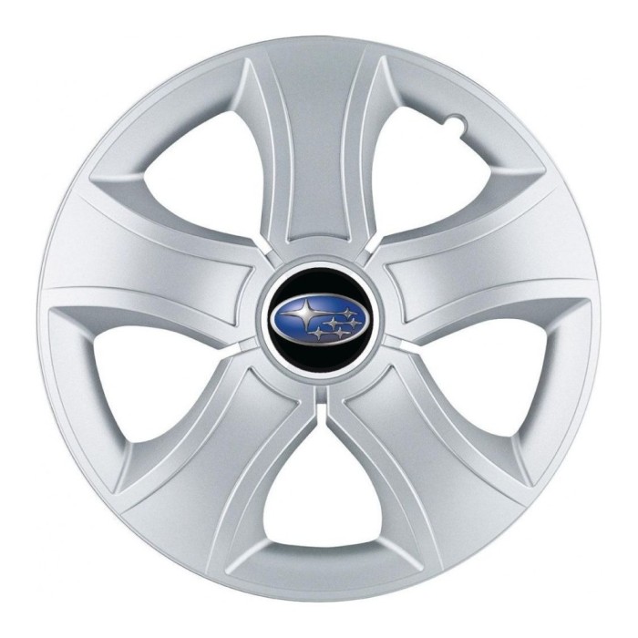 Set 4 Capace Roti 16 inchi (R16) Bis Gri, Compatibile Cu Subaru