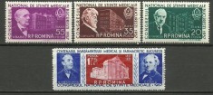 1957 - Congresul national de stiinte medicale, serie neuzata foto