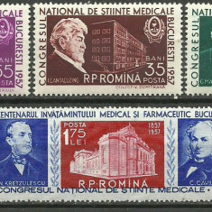 1957 - Congresul national de stiinte medicale, serie neuzata