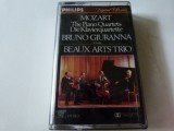 The piano quartetts- Mozart, caseta