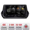 Navigatie Peugeot 2008 2020- Android radio gps internet quad core 2+32 carplay android auto CarStore Technology