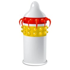 1 Prezervativ Latex Lucky Dude Medium Material