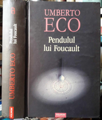 Umberto Eco-Pendulul lui Foucault foto