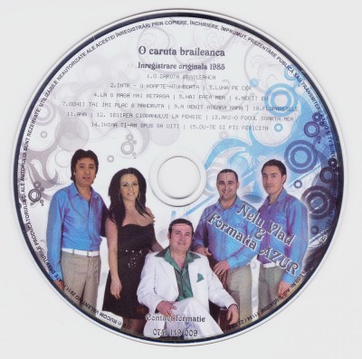 CD Lautareasca: Nelu Vlad si formatia Azur - O caruta braileanca ( mai rar ) foto