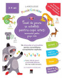 Caiet de jocuri și activități pentru copii isteți - 3-4 ani - Paperback - Pascale Genestine - RAO