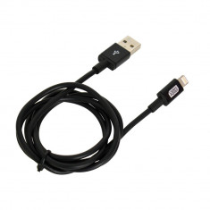 Cablu incarcare telefon, cablu transfer date 2in1 MicroUsb si MFi Dock 8pin, 1 metru, Carpoint (Iphone, Ipad, Ipod, Samsung) foto