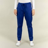 Pantalon medical unisex Clio - stretch M 401 - Albastru