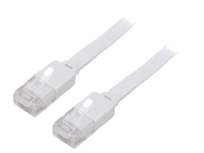 Patch Cord UTP Cat6 Alb 1.5m