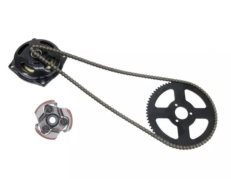 Oala 7 Dinti + Pinion + Lant Transmisie Pocket Bike Mini ATV - 69 zale -  25H | Okazii.ro