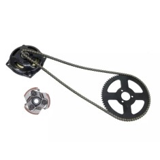 Oala 7 Dinti + Pinion + Lant Transmisie Pocket Bike Mini ATV - 70 zale - 25H