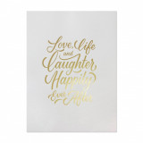 Cumpara ieftin Poster - Love, Life and Laughter | Cardnest