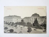 Carte poștala Timișoara-Iosefin circulată 1914:Mănăstirea Ordinului Călugărițelor de Notre Dame