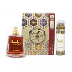 RAGHBA Lattafa set, Apa de parfum, 100 ml, Parfum Arabesc Oriental foto
