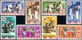 Rwanda 1963 - Crucea Rosie, serie neuzata