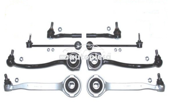 Kit brate suspensie / directie Mercedes CLK C209, A209 (06.2002 - 03.2010) - 8 piese RINGER 1141001231