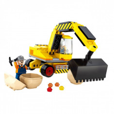 Set cuburi Lego,actual investing, model excavator, 176 piese foto