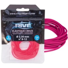 Elastic Rive Creux, Roz, 3.00mm, 3m foto