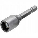 Cap tubular, magnetic, pentru masina insurubat, 1/4&quot;, 13x50 mm, RICHMANN GartenVIP DiyLine