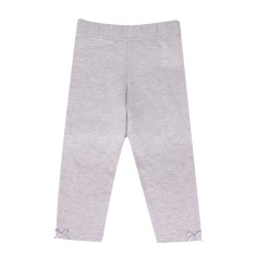Pantaloni tip colant pentru fetite - Gri (Marimi dresuri: 5-6 ani)