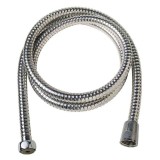 Cumpara ieftin Furtun dus metalic, crom lucios, 200 cm